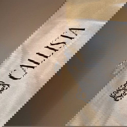 Τσάντα Callista Pandora ολοκαίνουργια, μπεζ, με προστατευτικές ζελατίνες