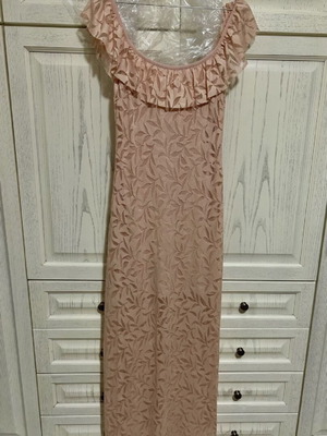 Pink lace dress used, size M 38 10