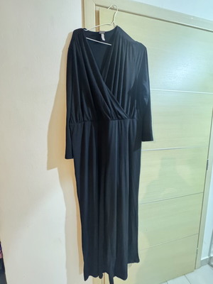 H&M black jumpsuit XXL
