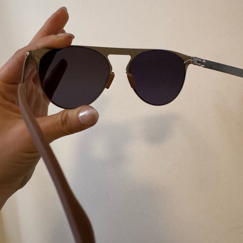 Roundten metal sunglasses silver like new