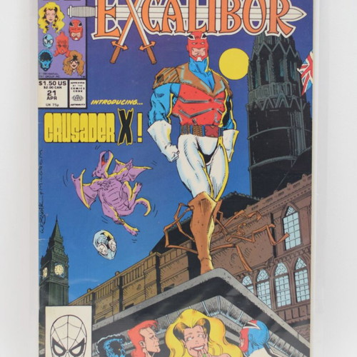 Excalibur #21 Marvel Comics 1990 used comic book