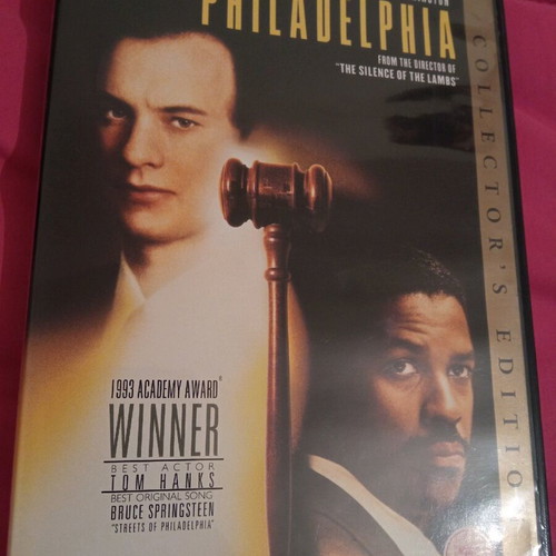 Philadelphia DVD like new, 1993 Academy Award winner