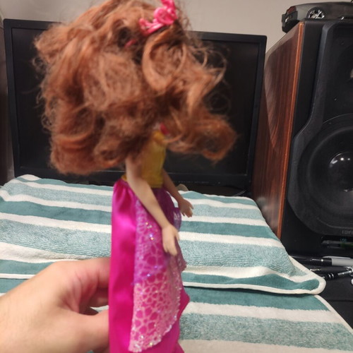 Mattel Disney Basic Fashion Doll Princess Belle used