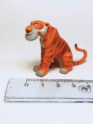 Shere Khan plastic figure used, Disney tiger from Jungle Book