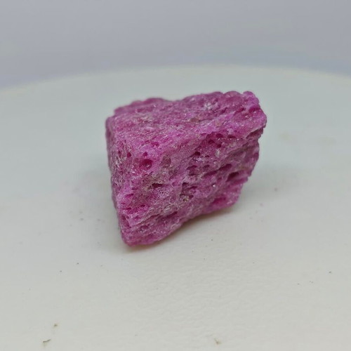 Natural Raw Rubinite in Porous Formation like new