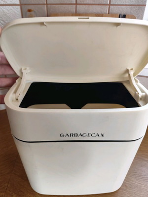 Kitchen hanging garbage can 9L used with lid for counter or cabinet