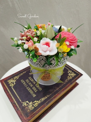 Scented soap flowers new