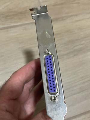 PCI Card Parallel Moschip used