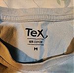  Μπλούζα κοντομάνικη τιρκουάζ Tex μέγεθος M.
