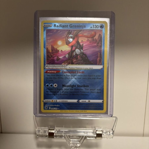 Radiant Greninja 046/189 Silver Tempest Pokemon card