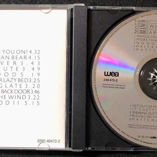 Matt Bianco Whose Side Are You On CD used