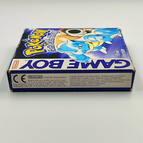Pokemon Blue Version PAL EUR Nintendo Game Boy used