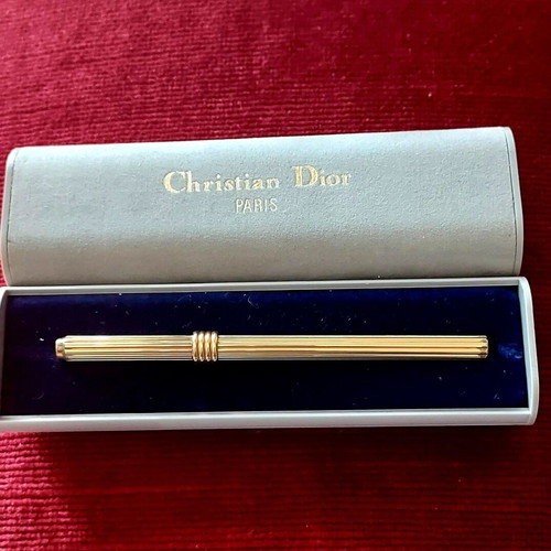 Christian Dior pen with vermeil gold like new