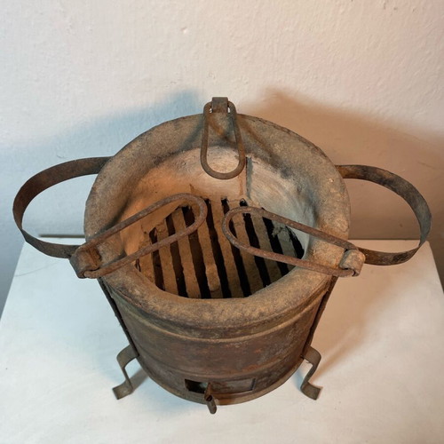 Old cooking stove used rustic antique