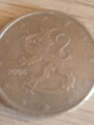 50 Cent Coin 2008 Finland