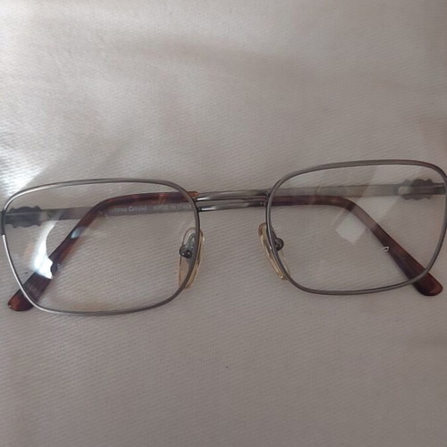 Nazareno Corsini vintage silver optical frame like new