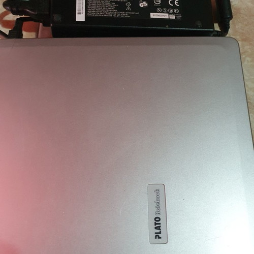 PLATO Notebook laptop used with LITEON charger for spare parts