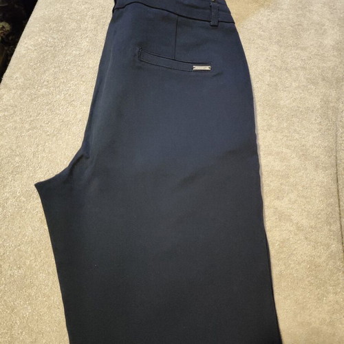 Casual pants used, navy blue, size large