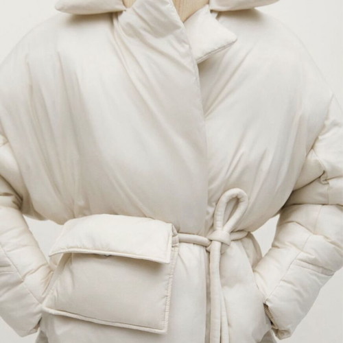 Mango Removable Bag Anorak women's winter jacket new, L-XL