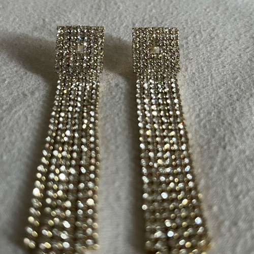 Women's long earrings new, gold and silver color