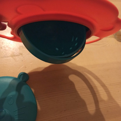 Lion rotating plate new with handles for small hands