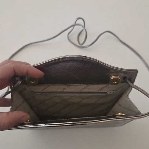 Jacques Vert Metallic Silver Crossbody Bag used