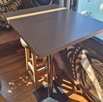 Stand table like new, tall stand