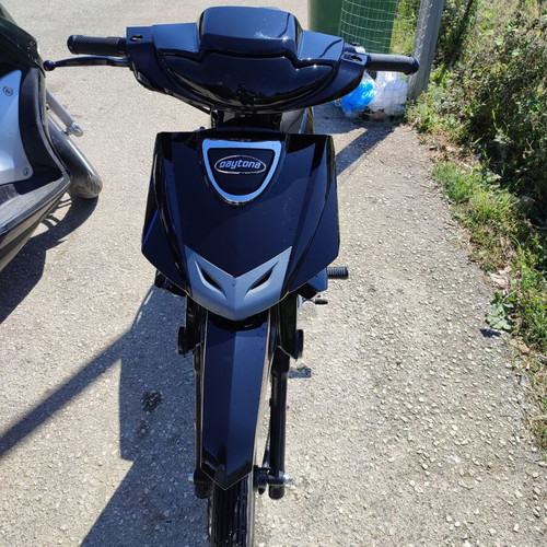 Daytona Sprinter 125cc 2023 like new, black Euro 5 moped