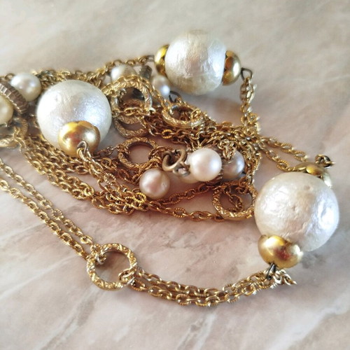 Vintage Fon Bijou necklaces used