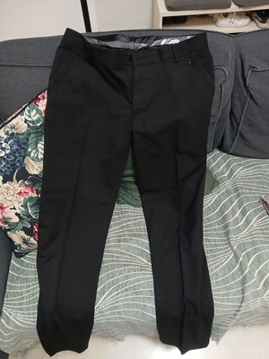 Fabric black pants size L like new
