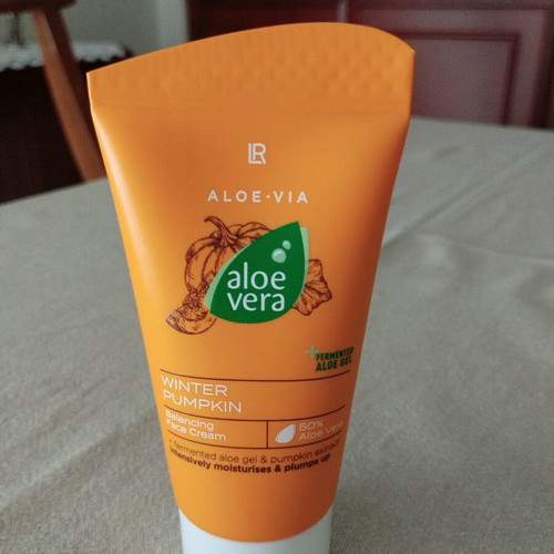 Aloe Vera Winter Pumpkin Balancing Face Cream new