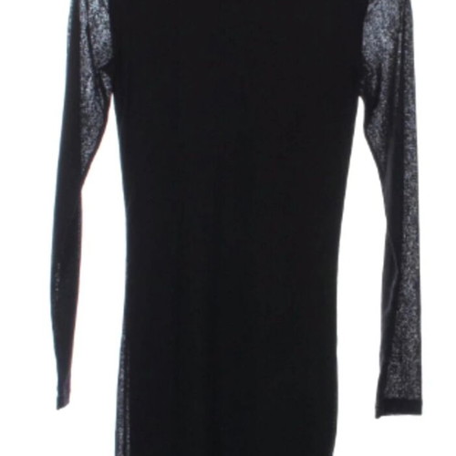 Dress with transparency black, size M, like new
