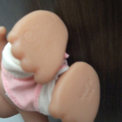 Efxoulis girl doll used with diamond 1980s