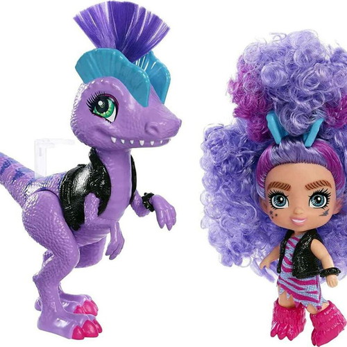 Mattel 2021 Cave Club tots Rebel Tot & Dino doll new