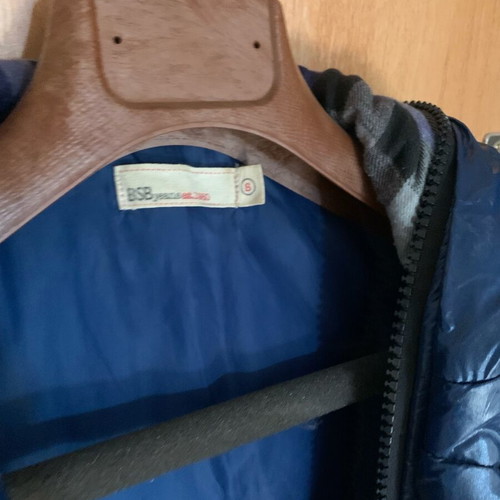 BSB vest used, shiny blue, size S
