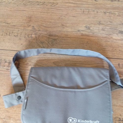 Kinderkraft stroller bag like new with adjustable shoulder strap and inner pockets