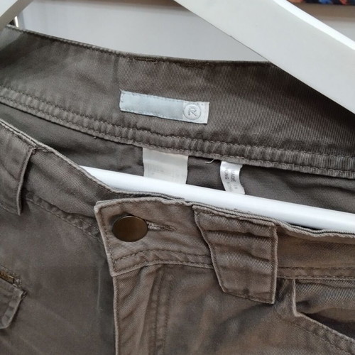 La Redoute women's straight-leg pants size 38, like new, taupe khaki
