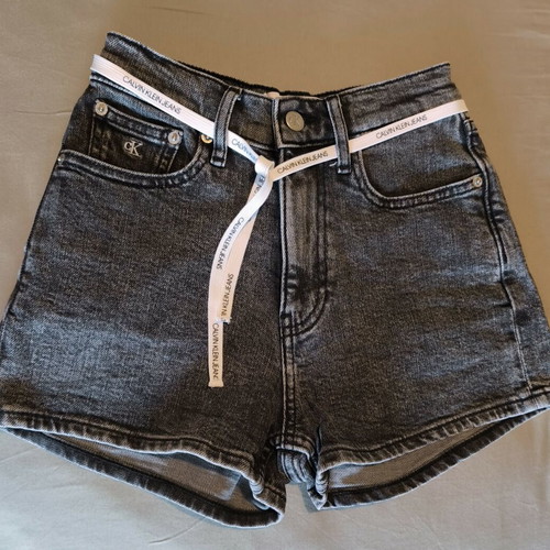 Calvin Klein denim shorts used, size 24