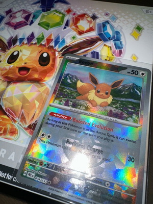 Eevee Pokeball Prismatic Evolutions καινούργιο