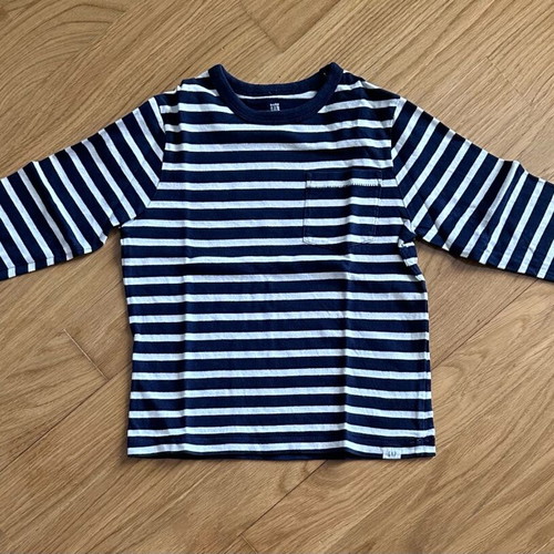 GAP striped long-sleeve shirt for 4-year-old boy like new