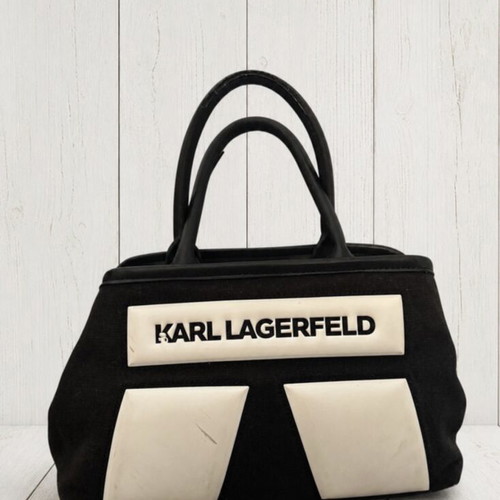 Karl Lagerfeld crossbody bag used, black