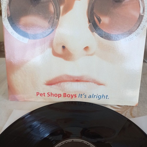 Pet Shop Boys It's Alright 12" Maxi-Single Greek pressing 1989 like new