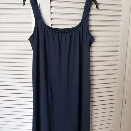 Blue maxi dress used, size L