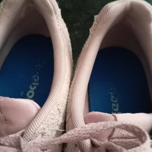 Reebok Royal Glide Ripple Double used pink suede sneakers size 39/39.5