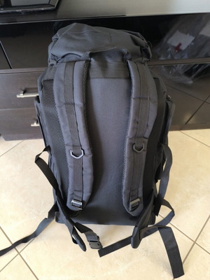 Backpack 80 liters new, black