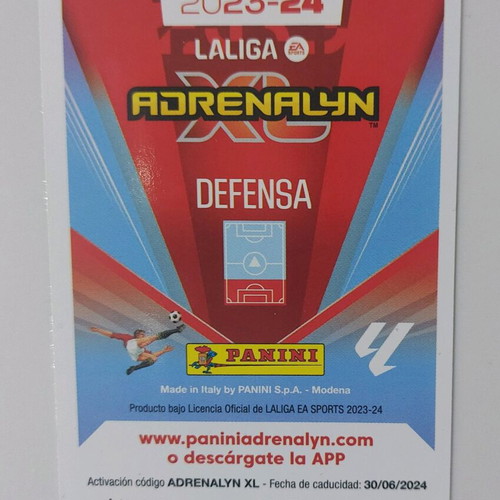 Sokratis Papastathopoulos card new, Real Betis Panini La Liga Adrenalyn 23-24