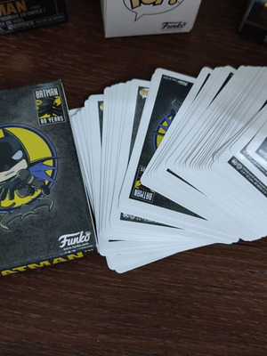 Funko Batman 80th Anniversary κουτί μεταχειρισμένο, pop και φιγούρες