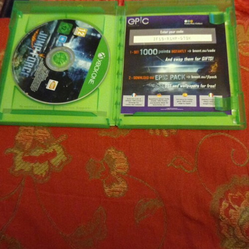 Jump Force Xbox One game like new, action, VR