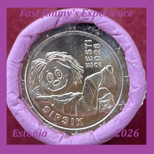 Estonia 2026 Commemorative 2 Euro Coin Sipsik New