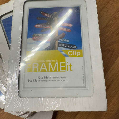 Wall frames new, pack of 5 pieces